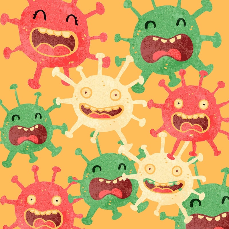 Microbes in a Petri Dish